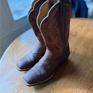 Women’s Ariat Leather Cowboy Boots